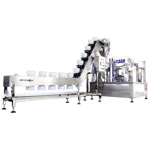 Outomatiese sak Gegewe Rotary Packaging Machine