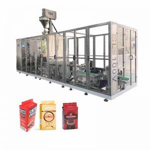 Outomatiese Lineêre Soort Brick Vacuum Bag Packaging Machine