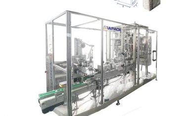 Outomatiese stabilo sak met top etiket verpakking masjien