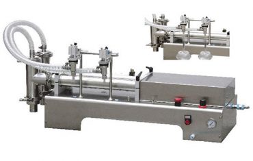 dubbele koppe suier vulmiddel vloeistof