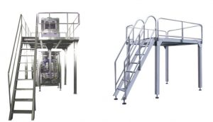Platfrom for installing dosing system Platfrom vir die installering van doseringsstelsel