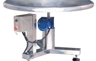 Roterende sak versamel tafel