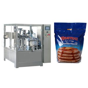 Stand-Up Rits Premade Pouch Packing Machine