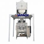 ZL1100 vertikale sakvormende vulmasjien vir houtkorrels van 15-25 kg