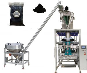 Outomatiese koolstofpoeiersak wat vul-seëlverpakkingsmasjien vorm