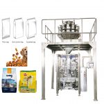 Outomatiese vertikale sak wat vulvulverpakkingmasjien vir troeteldiervoedsel vorm