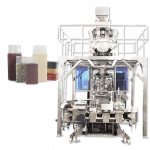 Outomatiese baksteentipe vakuumsakvormende vulverpakkingsmasjien vir graan