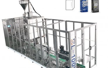 ZL100V Enkelvakuumkamer baksteentipe sakvormende vulselverpakkingsmasjien vir koffiepoeier