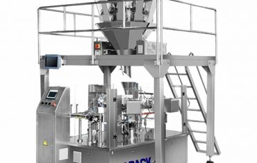 voorgemaakte sak kos granule vul verseëling verpakking masjien